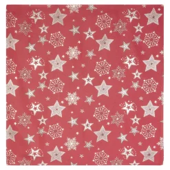 Weihnachtsdekoration·Weihnachtstischdecken|Tischdecken & -Läufer·Tischdecken|Die moderne Hausfrau Mitteldecke "Sterne", 85x85 cm