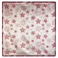Weihnachtsdekoration·Weihnachtstischdecken|Tischdecken & -Läufer·Tischdecken|Die moderne Hausfrau Mitteldecke "Sterne", 85x85 cm