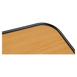 Die moderne Hausfrau Mobiler Beistelltisch Buche