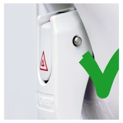 Badhilfen|Bade- & Toilettenhilfen·Badewanneneinstiegshilfen|Die moderne Hausfrau Mobiler Handgriff mit Vakuum Sicherheitsanzeige 65 cm