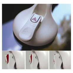 Badhilfen|Bade- & Toilettenhilfen·Badewanneneinstiegshilfen|Die moderne Hausfrau Mobiler Handgriff mit Vakuum Sicherheitsanzeige 65 cm