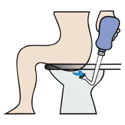 Hygiene-Hilfen|Die moderne Hausfrau Mobiles Bidet