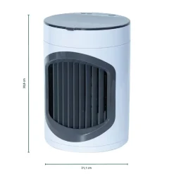 Ventilatoren & Klimageräte|Die moderne Hausfrau Mobiles Klimagerät "Livington SmartChill" weiß