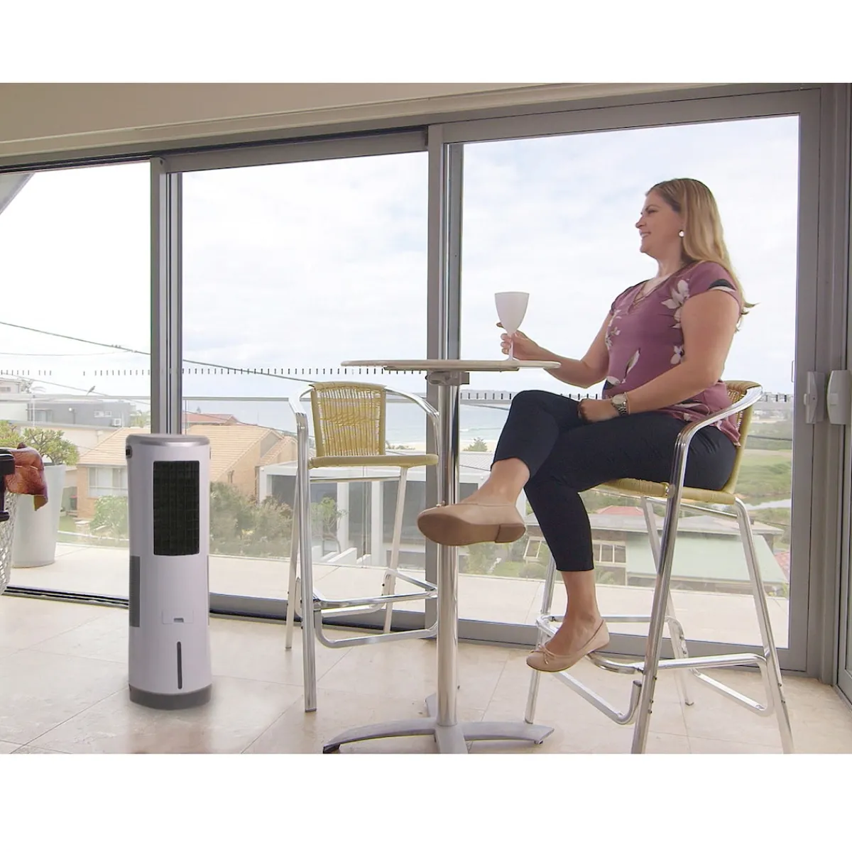 Die moderne Hausfrau Mobiles Klimagerät "Livington Instachill"