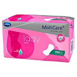 Inkontinenzeinlagen & Windeln|Die moderne Hausfrau MoliCare Premium LADY PAD, 14 Stück Saugleistung 500 ml