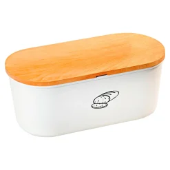 Die moderne Hausfrau Motiv-Brotbox weiß
