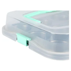 Die moderne Hausfrau Muffin-Backblech mit Transporthaube