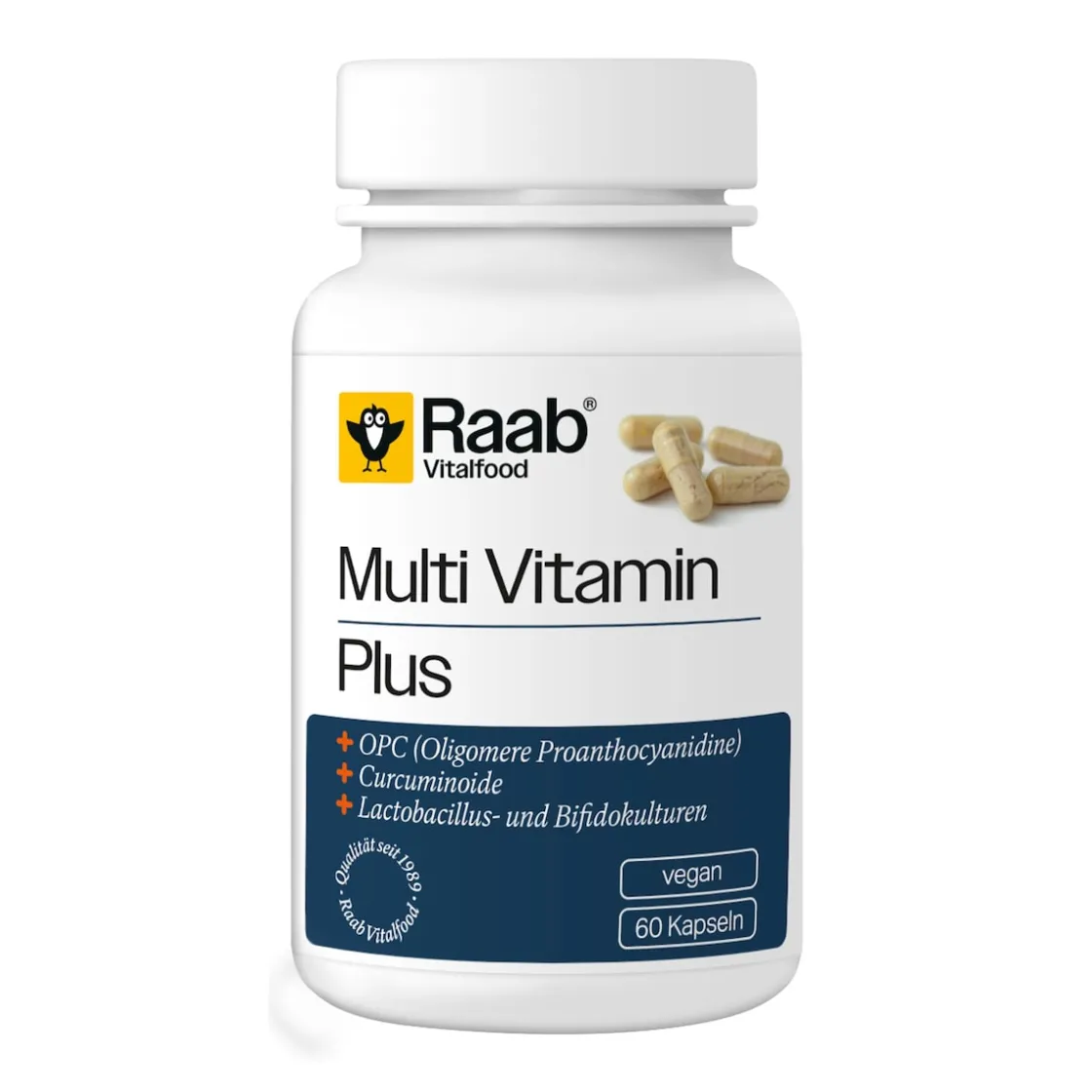 Nahrungsergänzungsmittel|Die moderne Hausfrau Multi Vitamin Plus, 60 Stück, 32,1 g