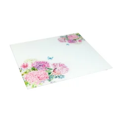 Herdabdeckplatten|Die moderne Hausfrau Multi-Herdabdeckplatte "Hortensie"