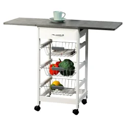 Küchen- & Servierwagen|Die moderne Hausfrau Multi-Küchenwagen