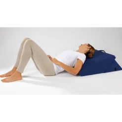 Kissen·Beinkissen|Die moderne Hausfrau Multi-Keilkissen „7 in 1“ blau