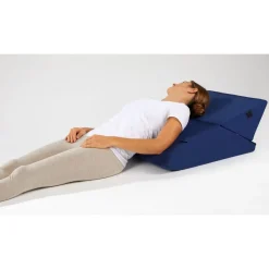 Kissen·Beinkissen|Die moderne Hausfrau Multi-Keilkissen „7 in 1“ blau