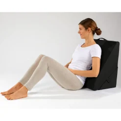 Kissen·Beinkissen|Die moderne Hausfrau Multi-Keilkissen „7 in 1“ schwarz