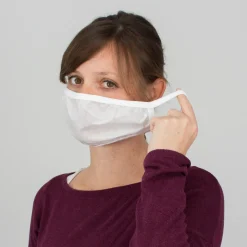 Mund- Und Nasenmasken|Mund- Und Nasenmasken|Die moderne Hausfrau Mund- und Nasenmaske, PO, 4er Pack weiß