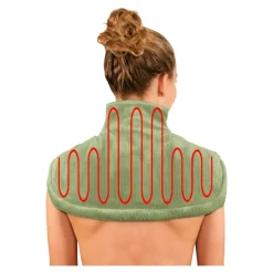 Die moderne Hausfrau Nacken- und Schulter-Heizkissen grün