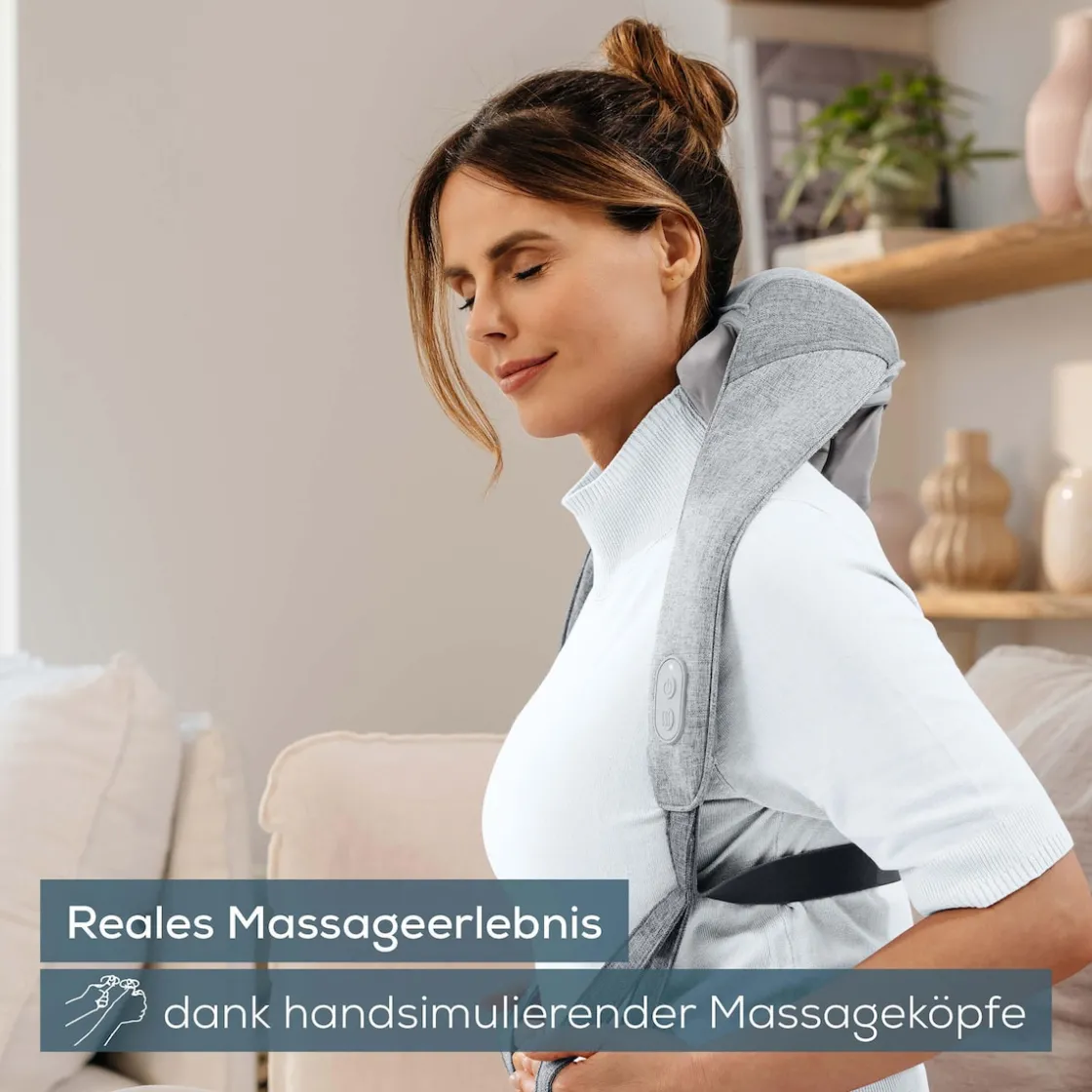 Massage-Produkte·Massagegeräte|Wellness-Freunde|Die moderne Hausfrau Nacken-Massagegerät "MG 15"