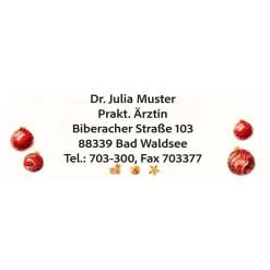 Bürobedarf|Die moderne Hausfrau Namensaufkleber "Kuglen", 300 Stück Kugeln