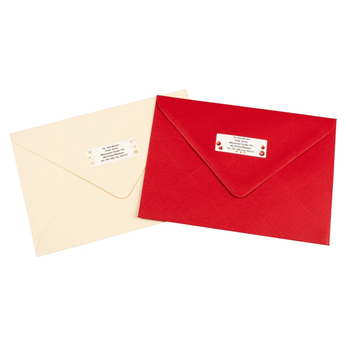 Bürobedarf|Die moderne Hausfrau Namensaufkleber "Kuglen", 300 Stück Sterne