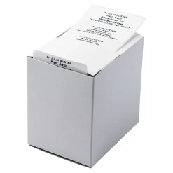 Bürobedarf|Die moderne Hausfrau Namensaufkleber "Schrifttyp B" schwarz