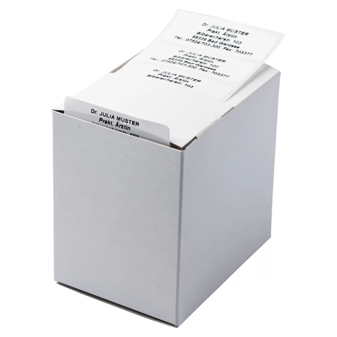 Bürobedarf|Die moderne Hausfrau Namensaufkleber "Schrifttyp B" schwarz