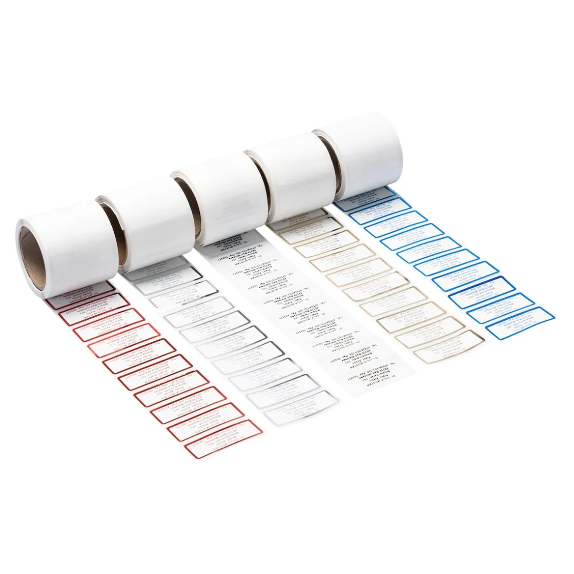 Bürobedarf|Die moderne Hausfrau Namensaufkleber "Schrifttyp B" schwarz