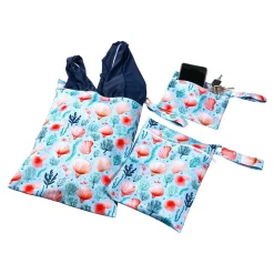 Taschen|Die moderne Hausfrau Nassbeutel-Set "Muschel", 3-teilig