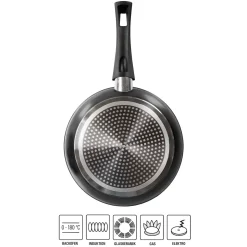 Pfannen|Die moderne Hausfrau Natural Line Keramik Bratpfanne 24 cm | ohne Deckel