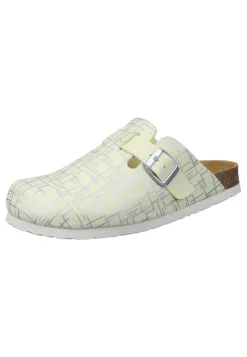 Hausschuhe|Die moderne Hausfrau NERPIO Clogs hellgel