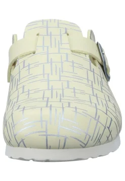 Hausschuhe|Die moderne Hausfrau NERPIO Clogs hellgel