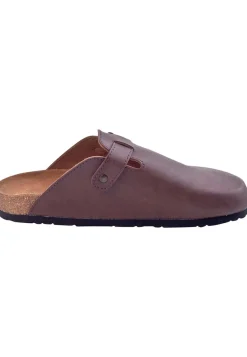 Hausschuhe|Die moderne Hausfrau NERPIO Herren Clogs braun