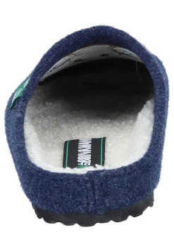Damen Die moderne Hausfrau NERPIO HOME Hausschuhe blau
