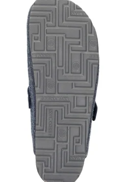 Hausschuhe|Die moderne Hausfrau NERPIO HOME Hausschuhe blau