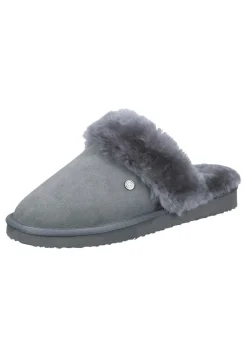 Damen Die moderne Hausfrau NERPIO HOME Hausschuhe grau