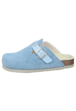 Damen Die moderne Hausfrau NERPIO HOME Hausschuhe hellblau