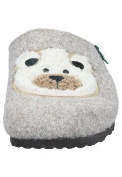 Damen Die moderne Hausfrau NERPIO HOME Hausschuhe hellbraun