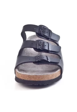 Damen Die moderne Hausfrau NOVELDA Pantoletten schwarz