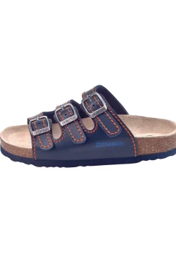 Clogs & Pantoletten|Die moderne Hausfrau NOVELDA KIDS Pantoletten blau