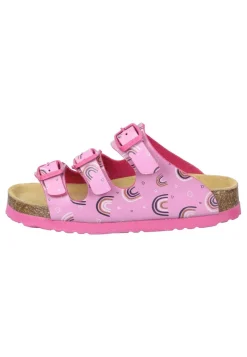 Damen Die moderne Hausfrau NOVELDA KIDS Pantoletten pink