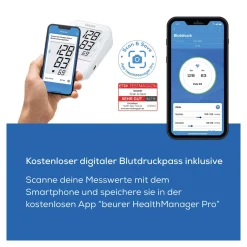 Blutdruckmessgeräte & Pulsoximeter·Oberarm-Blutdruckmessgeräte|Die moderne Hausfrau Oberarm-Blutdruckmessgerät BM 38