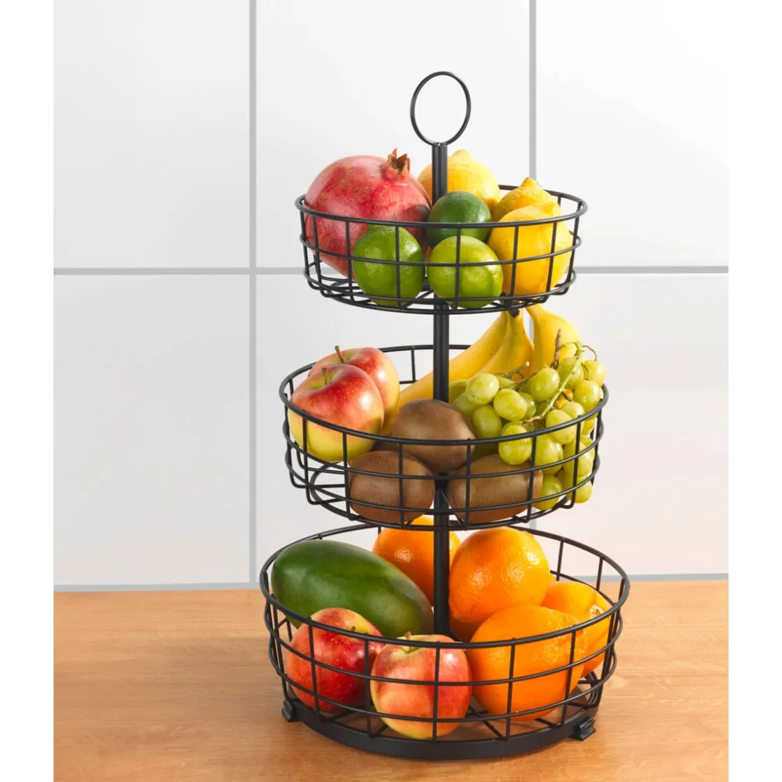 Etagèren|Die moderne Hausfrau Obst-Etagere „3-fach“