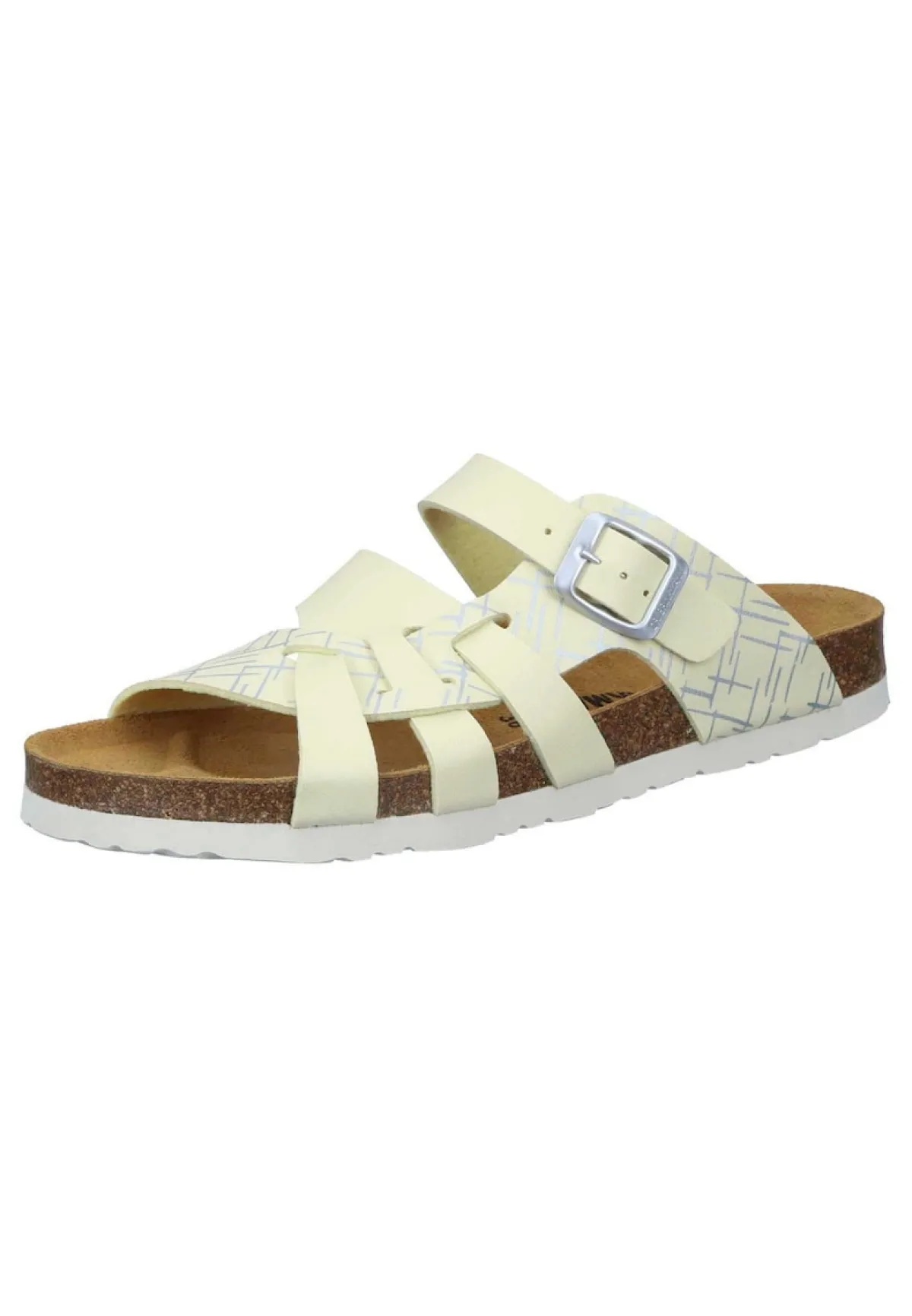 Damen Die moderne Hausfrau OLIVA Pantoletten hellgel