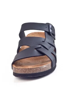 Damen Die moderne Hausfrau OLIVA Pantoletten schwarz