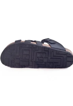 Damen Die moderne Hausfrau OLIVA Pantoletten schwarz