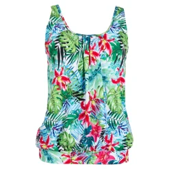 Badebekleidung|Die moderne Hausfrau Oversize-Tankini-Oberteil "Sarah"