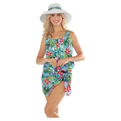 Badebekleidung|Die moderne Hausfrau Oversize-Tankini-Oberteil 