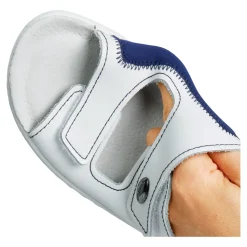 Sandalen|Sandalen|Die moderne Hausfrau Pantolette mit Leder "Hallux"