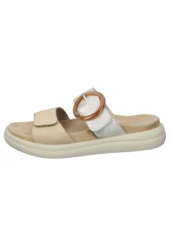 Pantoletten|Die moderne Hausfrau Pantoletten beige