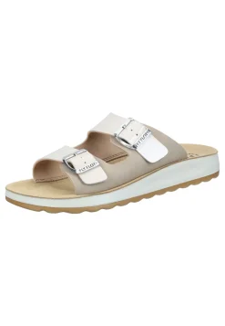 Pantoletten|Die moderne Hausfrau Pantoletten beige
