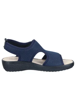 Sandalen|Die moderne Hausfrau Pantoletten blau