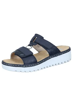 Pantoletten|Die moderne Hausfrau Pantoletten blau